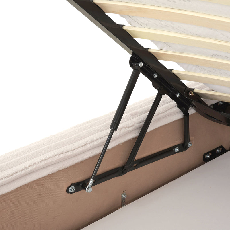 MARYANNE Pat tapițat, 160x200cm, ladă depozitare inclusă