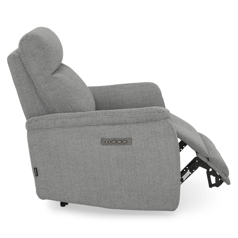 BARTON Fotoliu cu recliner electric, stofă