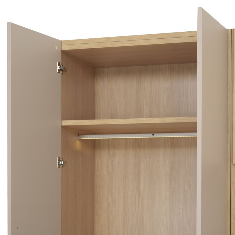 COMPACT Dressing 8 uși, spațiu TV