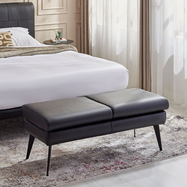 ADELYNE Banchetă, piele