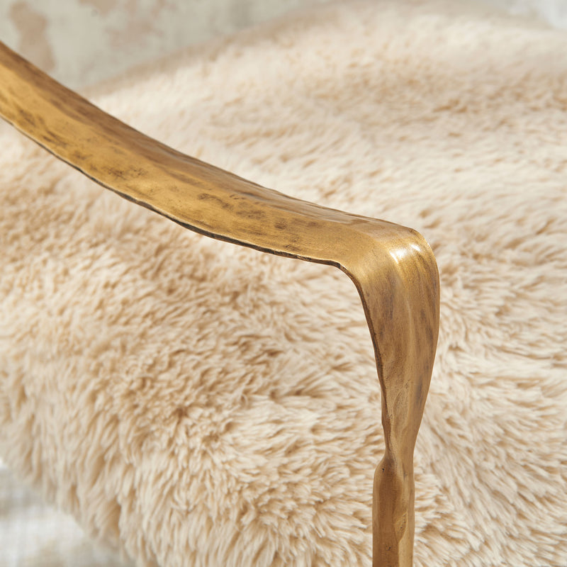 ALAGNA Fotoliu, imitație blană