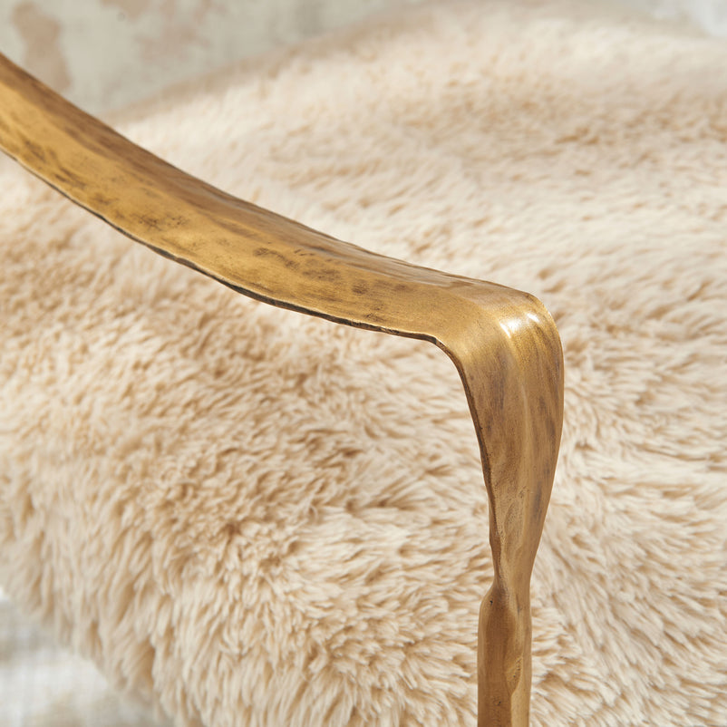 ALAGNA Fotoliu, imitație blană