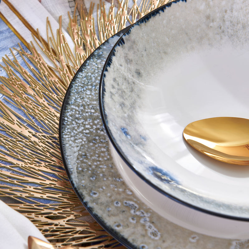 ALASKA Bol individual, porțelan, D.21cm