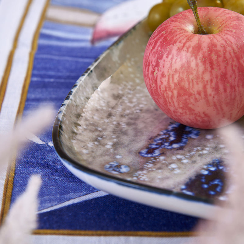 ALASKA Platou servire, porțelan, L.32cm