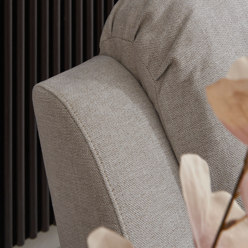 ALMATY Canapea 3 locuri, 2 reclinere electrice, stofă