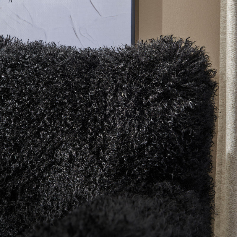 ANVIK Fotoliu,  imitație blană