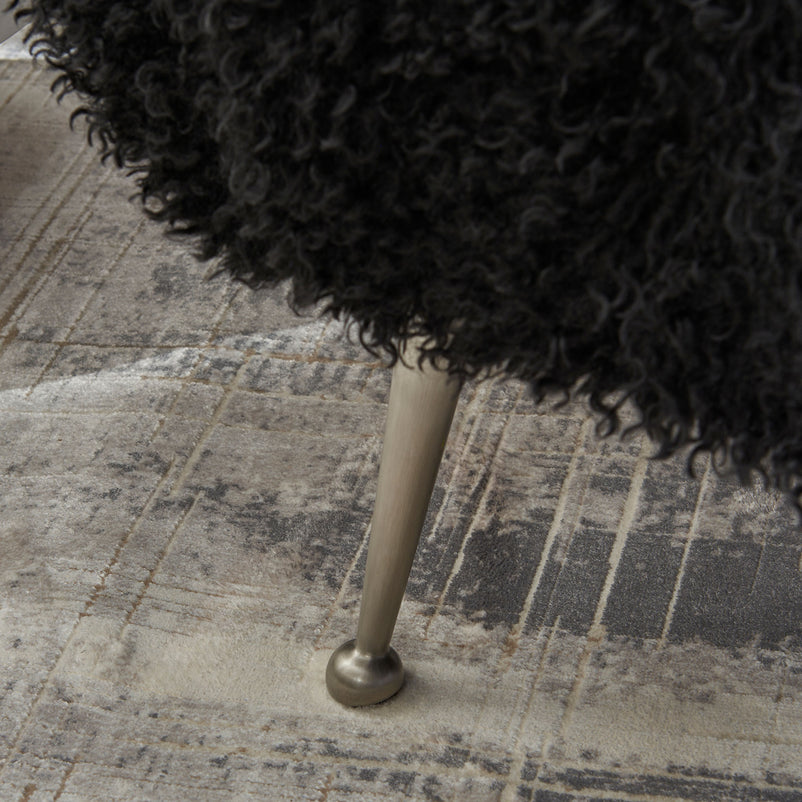 ANVIK Fotoliu,  imitație blană