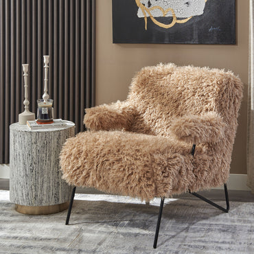 ATKA Fotoliu, imitație blană