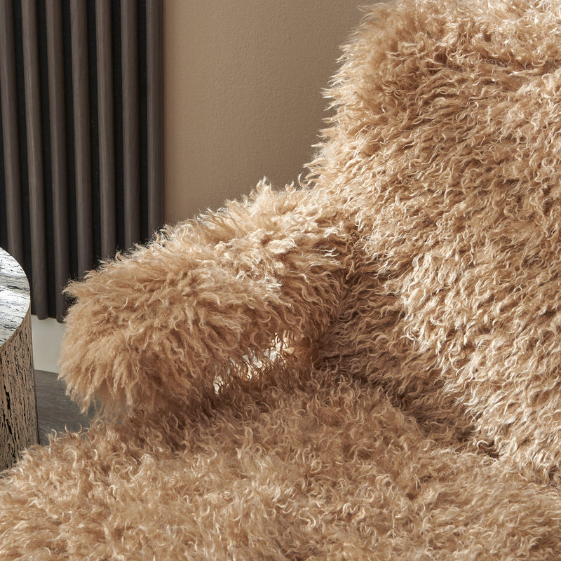 ATKA Fotoliu, imitație blană