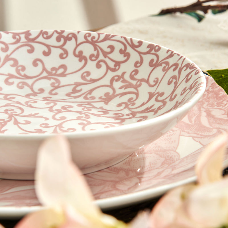 PEONIA Set veselă, porțelan, 18 piese