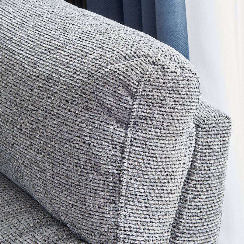 BARTON Canapea 2 locuri, 2 reclinere electrice, stofă