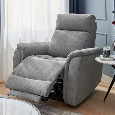 BARTON Fotoliu cu recliner electric, stofă