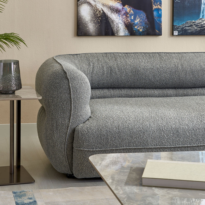 BAYFIELD Canapea 4 locuri, stofă