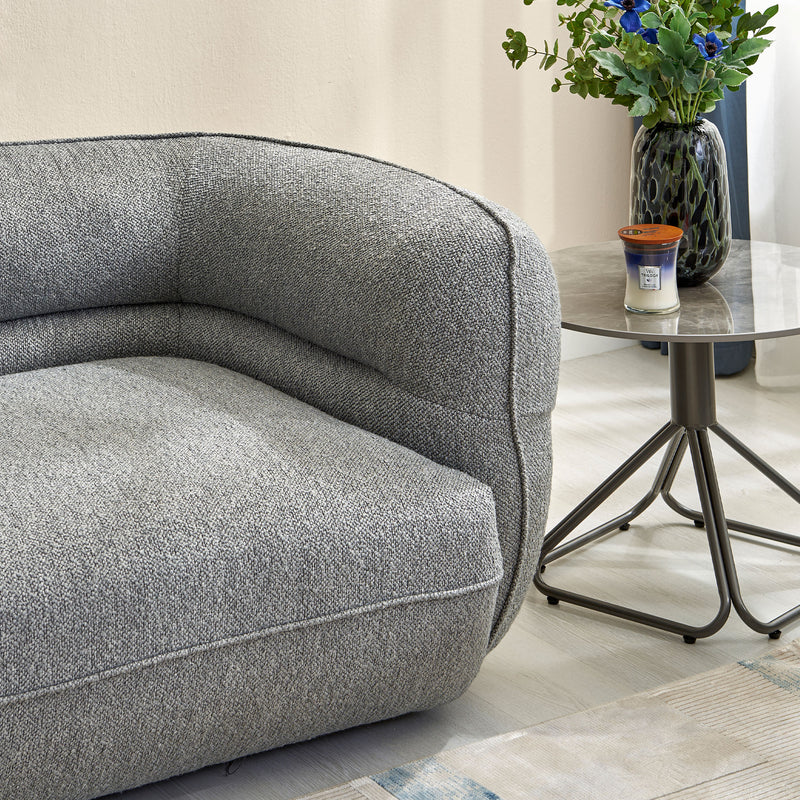 BAYFIELD Canapea 4 locuri, stofă