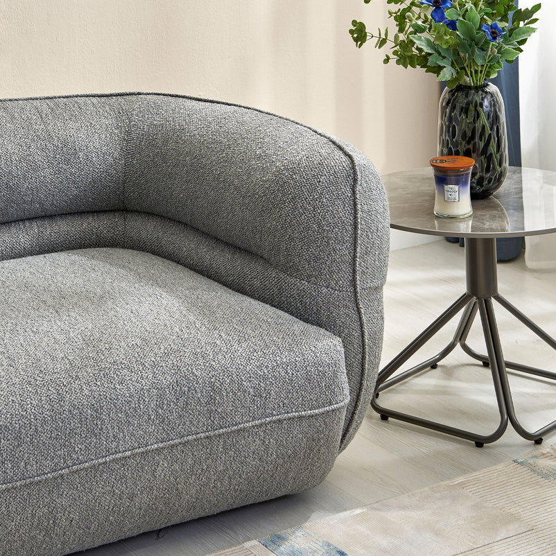 BAYFIELD Canapea 4 locuri, stofă