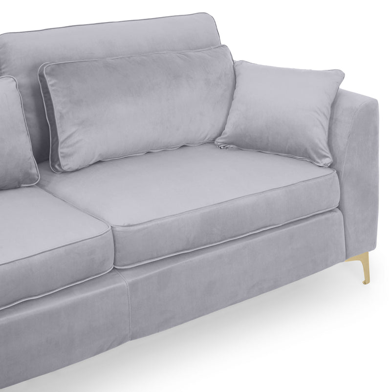 LENNOX Colțar cu șezlong stânga/dreapta, stofă