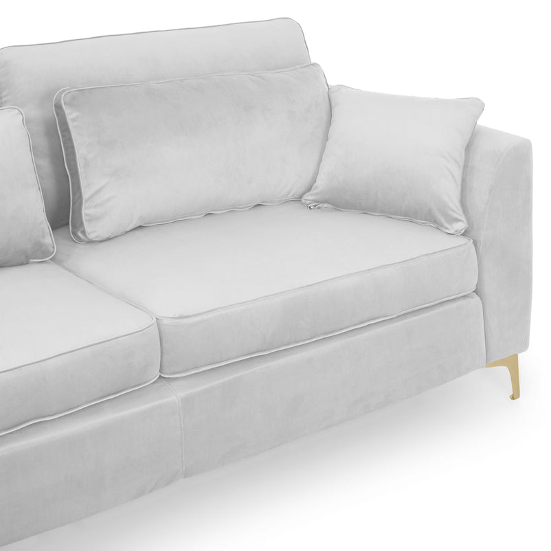 LENNOX Colțar cu șezlong stânga/dreapta, stofă