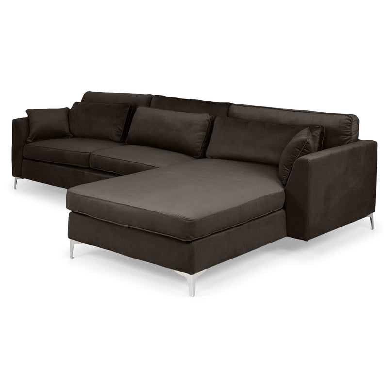 LENNOX Colțar cu șezlong stânga/dreapta, stofă