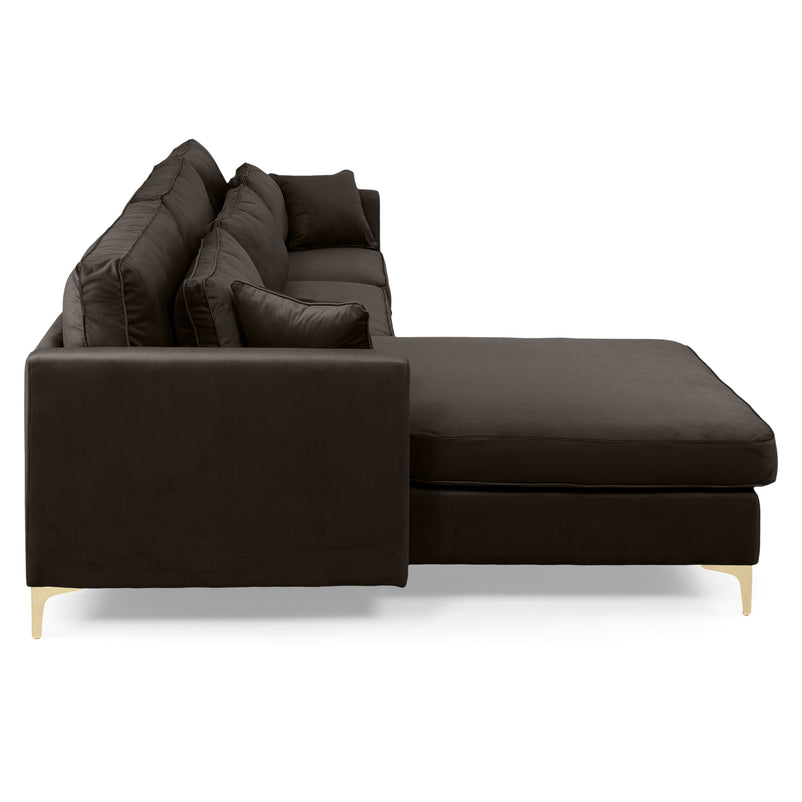 LENNOX Colțar cu șezlong stânga/dreapta, stofă