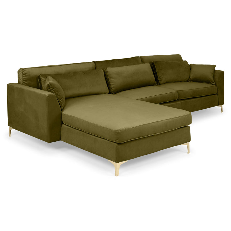 LENNOX Colțar cu șezlong stânga/dreapta, stofă