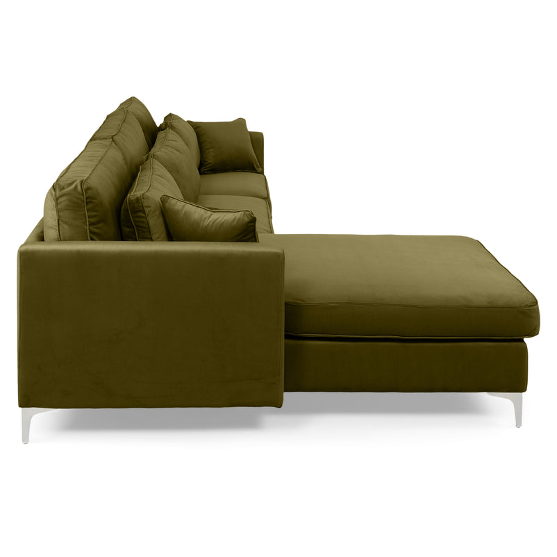 LENNOX Colțar cu șezlong stânga/dreapta, stofă