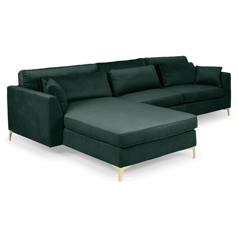 LENNOX Colțar cu șezlong stânga/dreapta, stofă