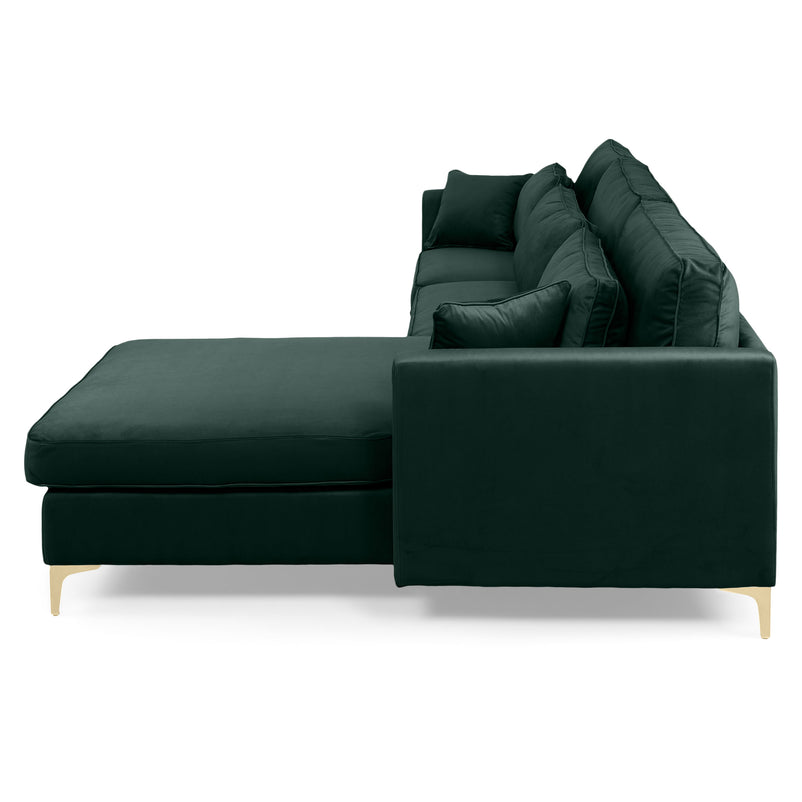 LENNOX Colțar cu șezlong stânga/dreapta, stofă