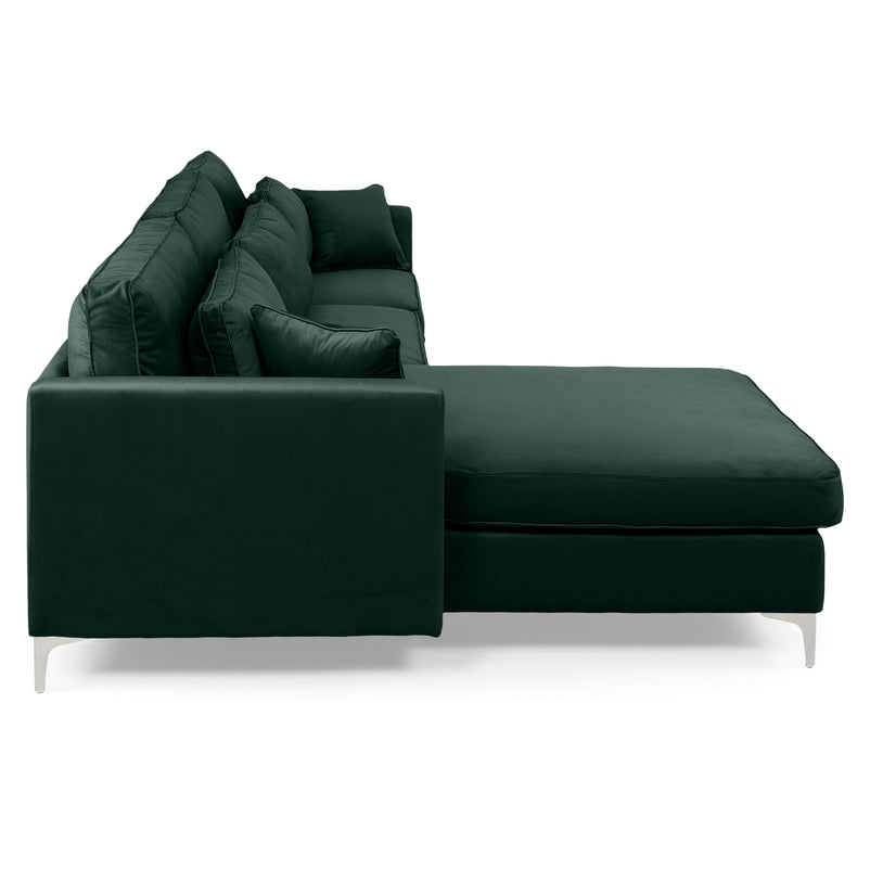 LENNOX Colțar cu șezlong stânga/dreapta, stofă