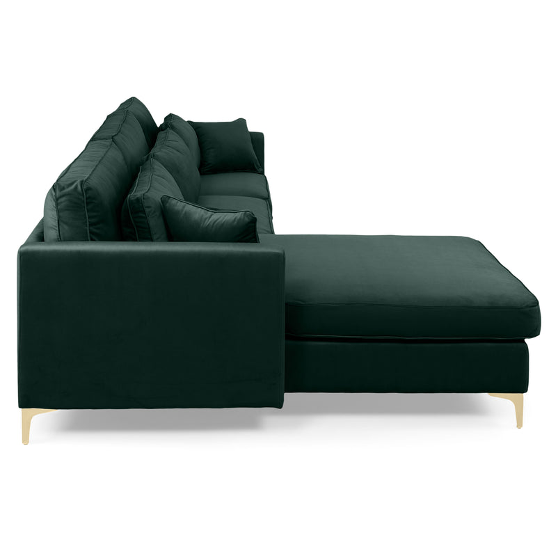 LENNOX Colțar cu șezlong stânga/dreapta, stofă