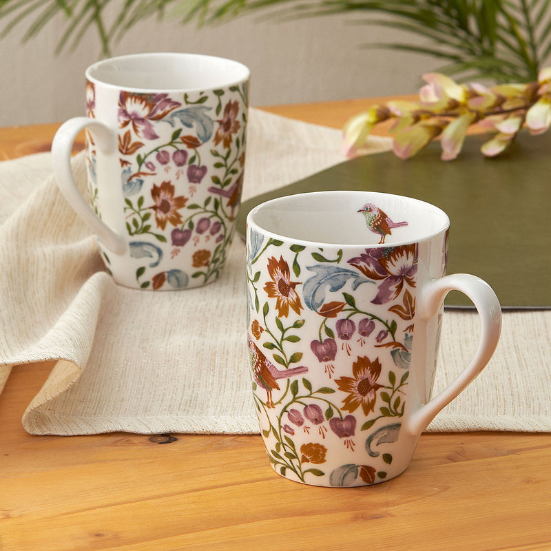 BOTANICAL Set 2 căni, porțelan, 360ml