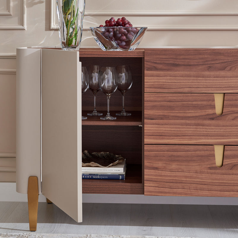 MONTREAL Bufet 2 uși, 3 sertare