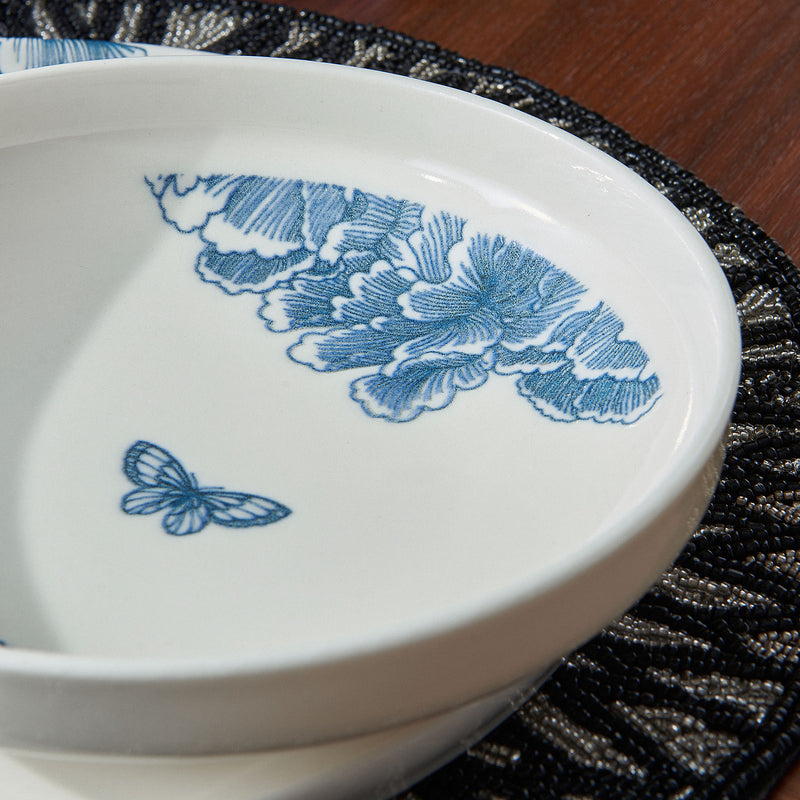 BUTTERFLY Set veselă 24 piese, porțelan