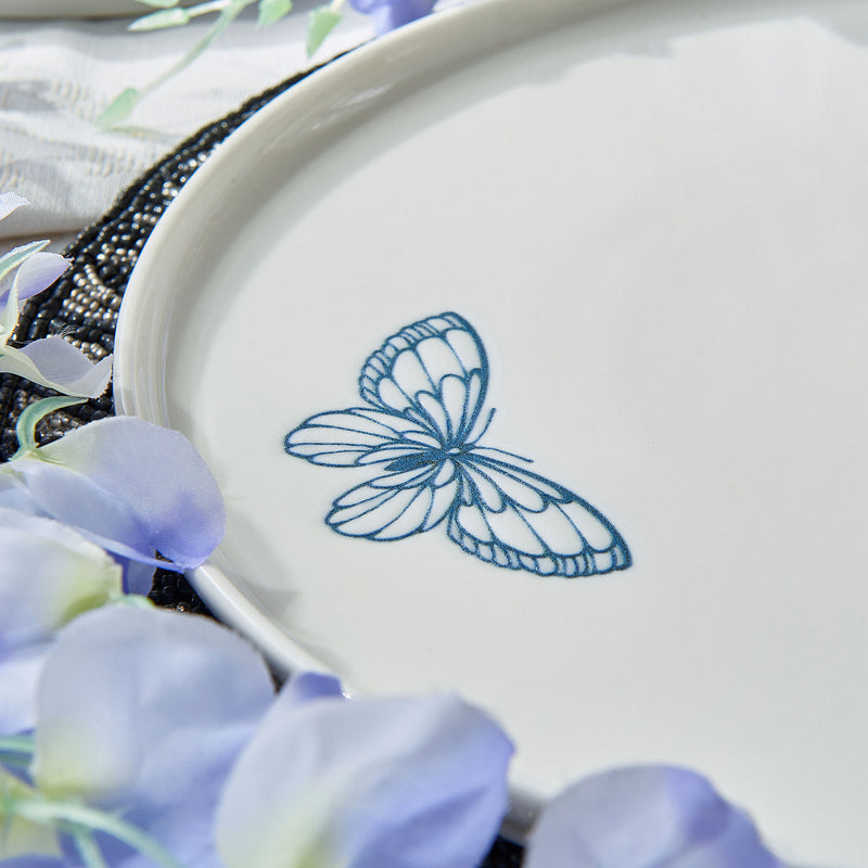 BUTTERFLY Set veselă 24 piese, porțelan