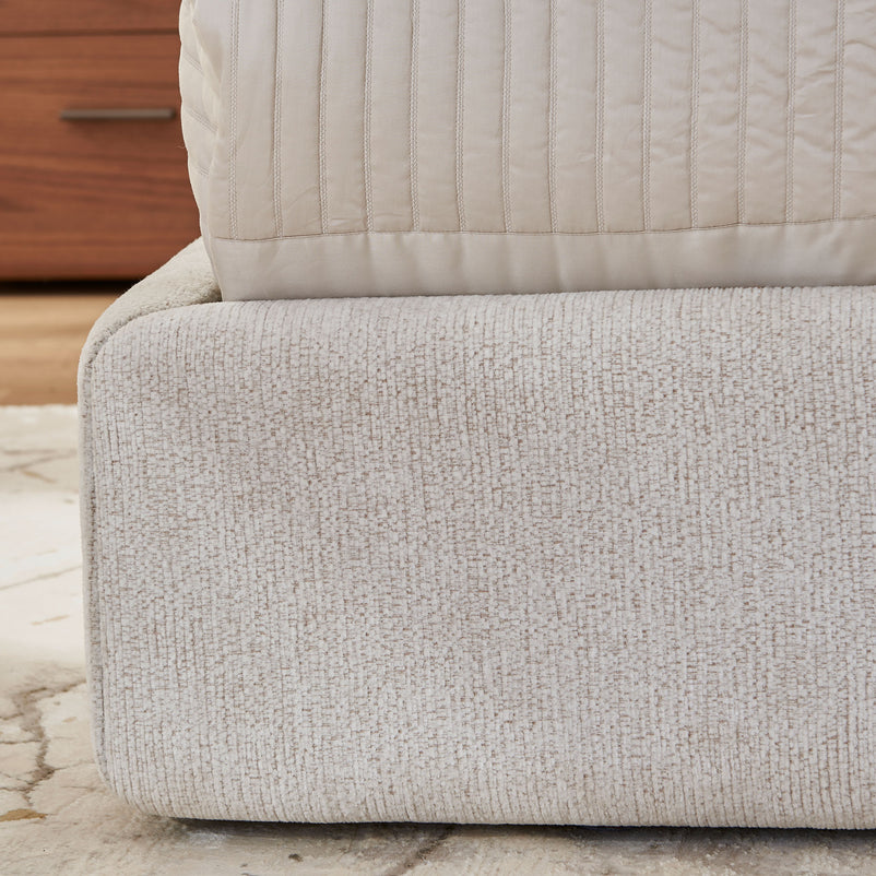 CAMERON Pat tapițat, 180x200cm, cu somieră inclusă