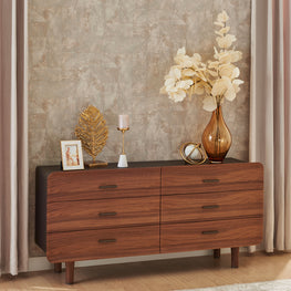 CAMERON Comodă 6 sertare