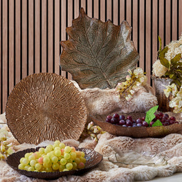 OAK LEAF Platou decorativ