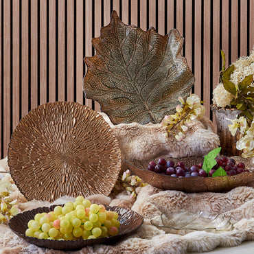 ELM LEAF Platou decorativ