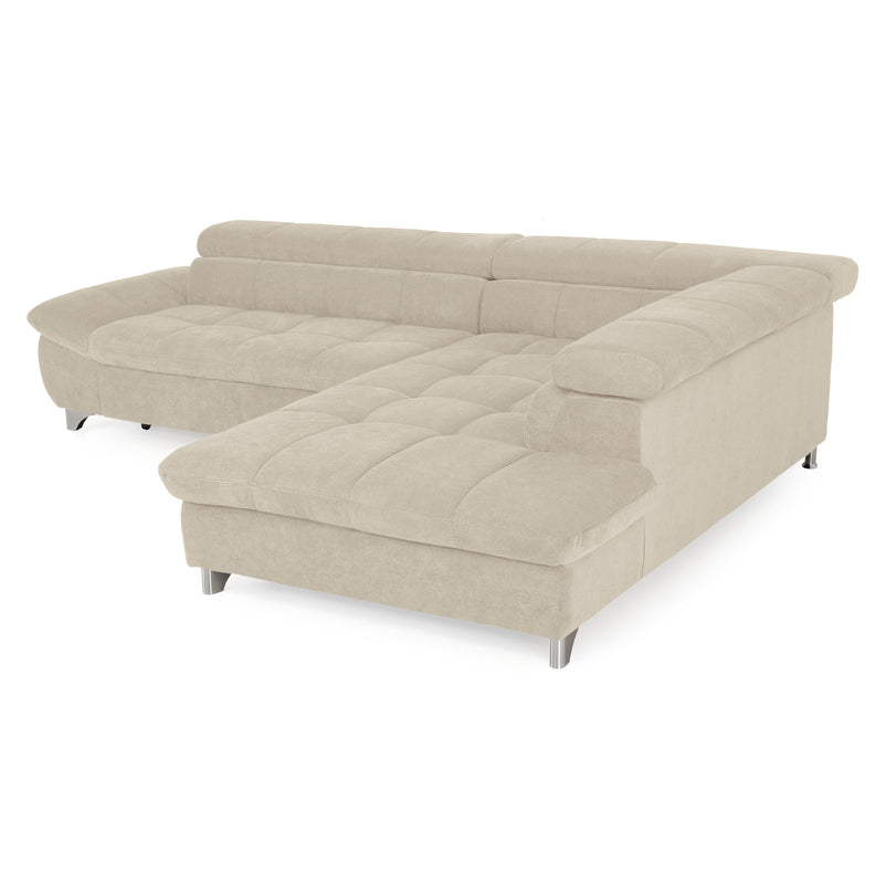 SHANE Colțar extensibil, șezlong stânga/dreapta, stofă