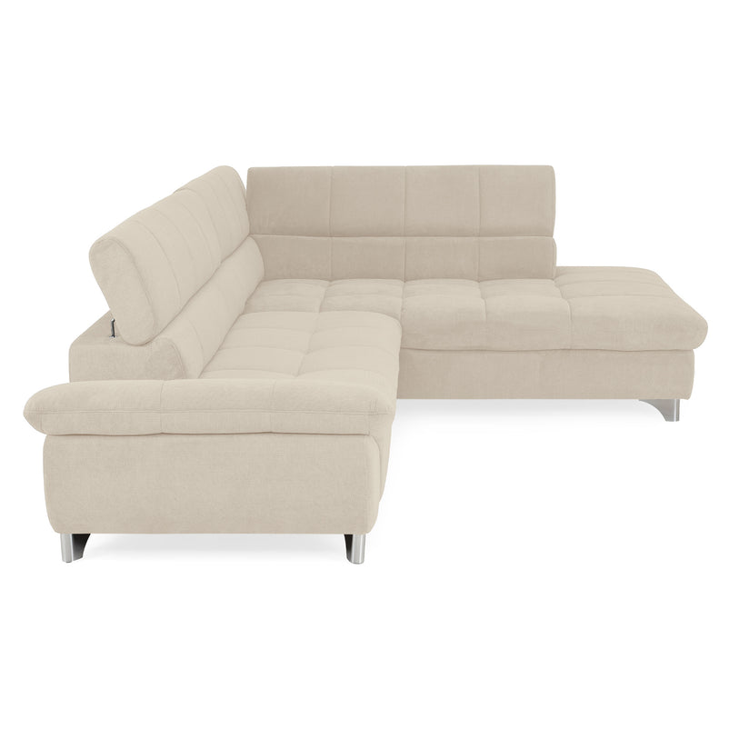 SHANE Colțar extensibil, șezlong stânga/dreapta, stofă