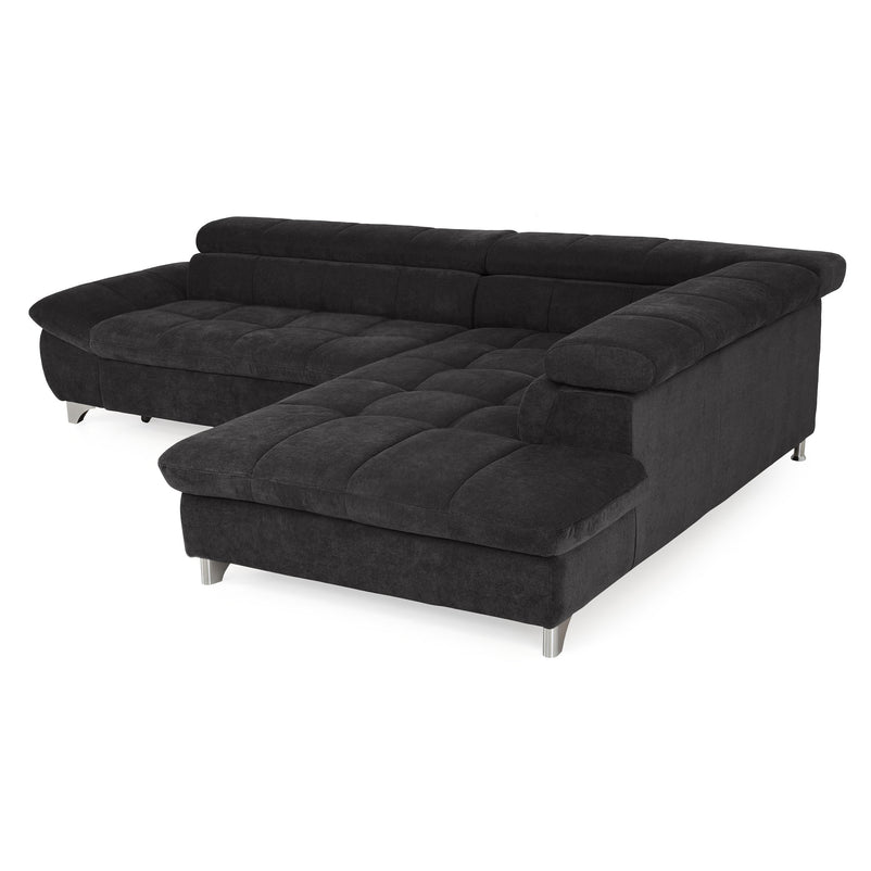 SHANE Colțar extensibil, șezlong stânga/dreapta, stofă