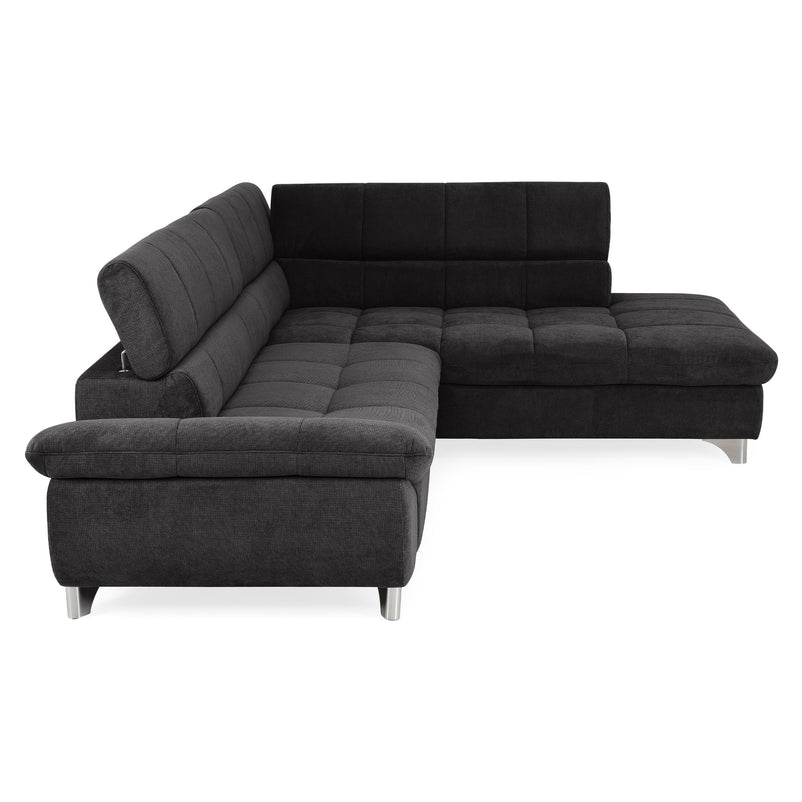 SHANE Colțar extensibil, șezlong stânga/dreapta, stofă