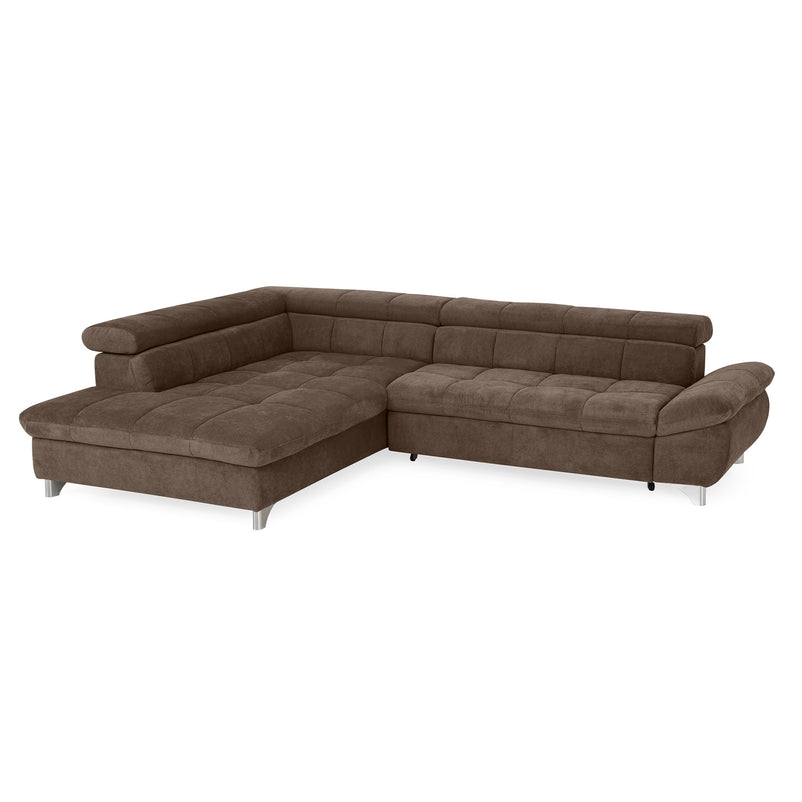 SHANE Colțar extensibil, șezlong stânga/dreapta, stofă