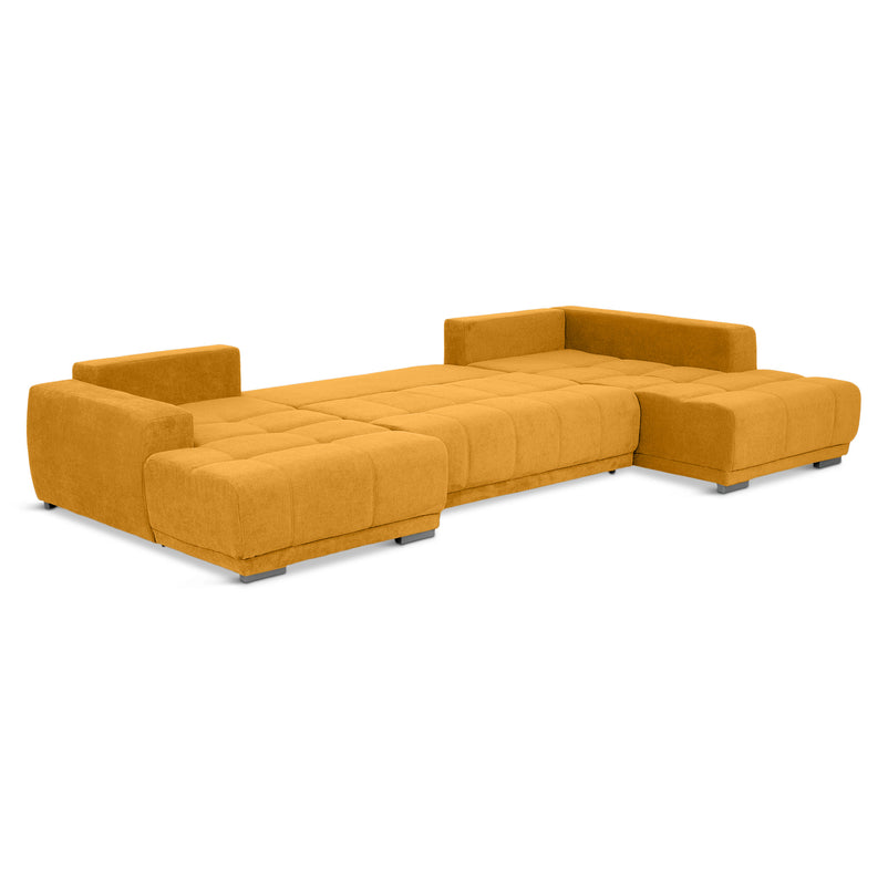 MONZA Ansamblu colț extensibil stânga/dreapta, stofă