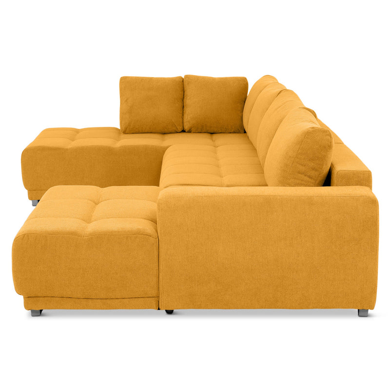 MONZA Ansamblu colț extensibil stânga/dreapta, stofă