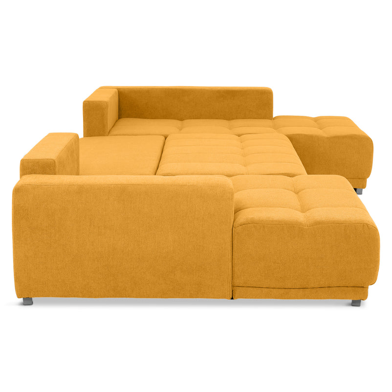 MONZA Ansamblu colț extensibil stânga/dreapta, stofă