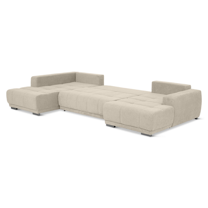 MONZA Ansamblu colț extensibil stânga/dreapta, stofă