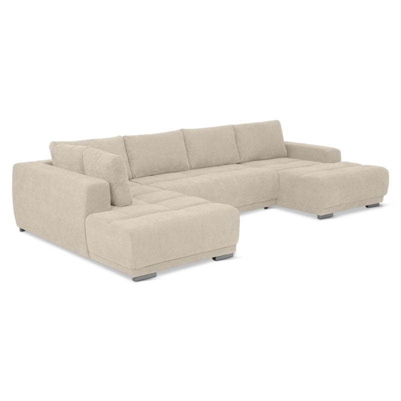 MONZA Ansamblu colț extensibil stânga/dreapta, stofă