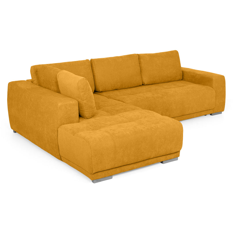 MONZA Colțar extensibil, șezlong stânga/dreapta, stofă