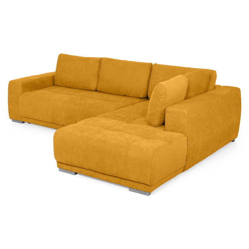 MONZA Colțar extensibil, șezlong stânga/dreapta, stofă