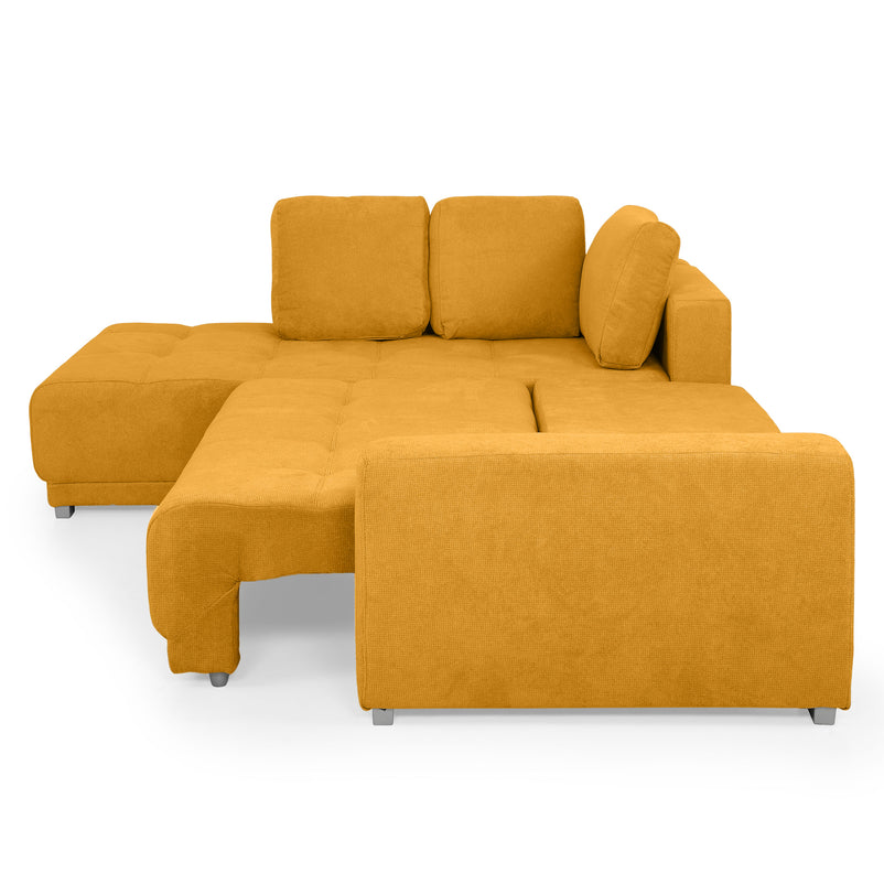 MONZA Colțar extensibil, șezlong stânga/dreapta, stofă